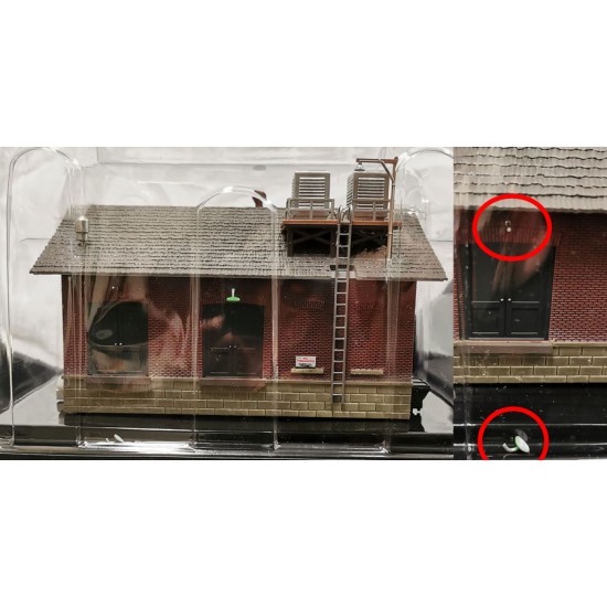 HO Scale Chip's Ice House (lamp damaged)