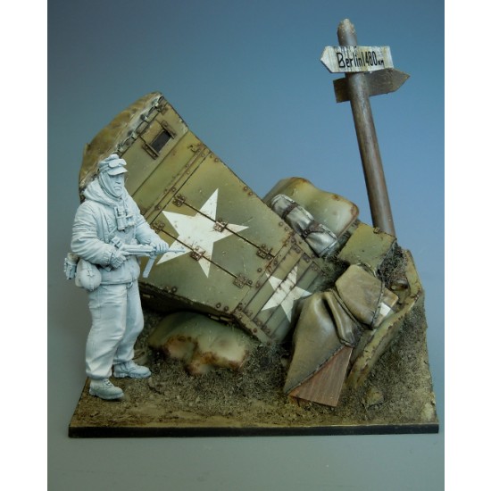 1/35 WWII Sceneries Diorama Base (dimension: 60 x 60mm) Vol.14