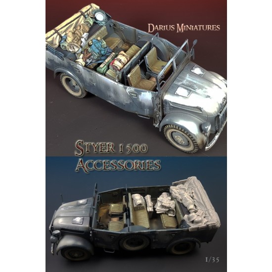 1/35 German Car Steyr 1500 Accessories