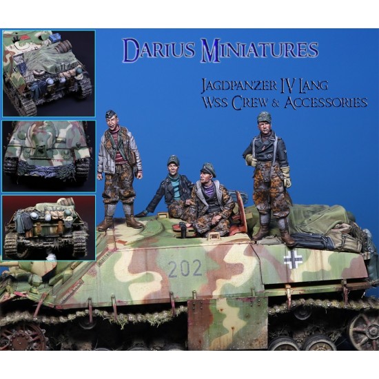 1/35 Jagdpanzer IV Lang Crew & Accessories