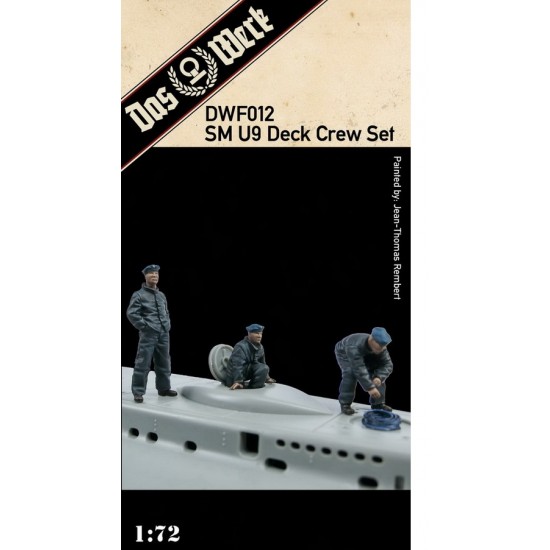 1/72 SM U9 U-Boat Deck Crew Set (3 figures)