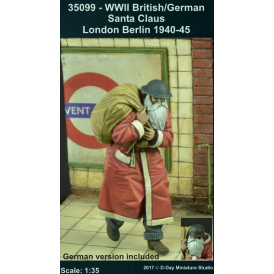 1/35 WWII British/German Santa Claus in London/Berlin 1940-45