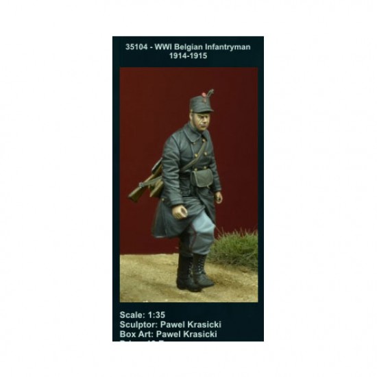 1/35 WWI Belgian Infantryman 1914-1915