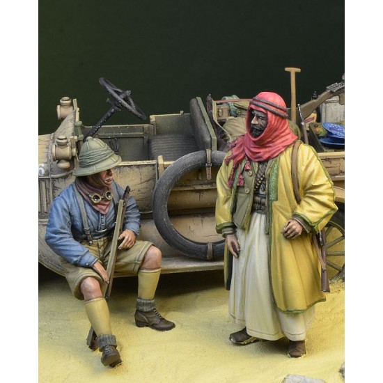 1/35 WWI Anzac Soldier & Arab Warrior 1915-18 (2 figures)
