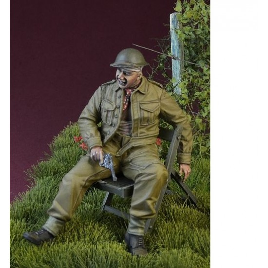 1/35 WWII British BEF Wounded Soldier 1940-45