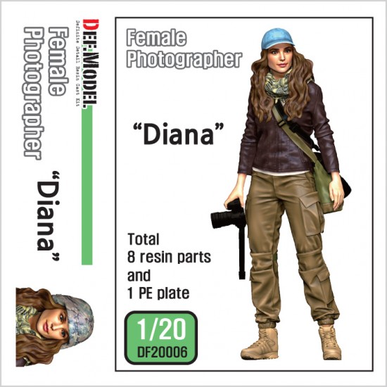 1/20 Modern Female Photographer - Diana  