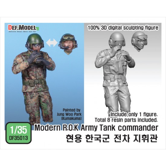 1/35 Modern ROK K2 Tank Commander for Academy kit #13511