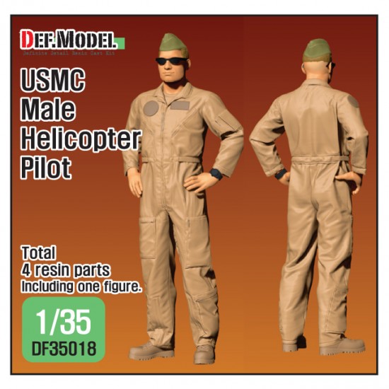 1/35 USMC Male Helicopter Pilot