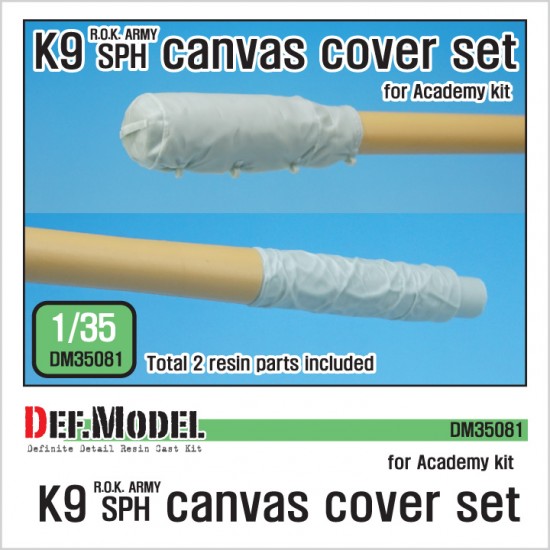 1/35 ROK K9 SPG Canvas Cover Set for Academy kits