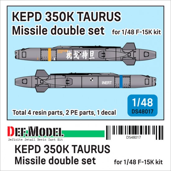 1/48 R.O.K.Air Force F-15K KEPD 350K TAURUS Missile Double set (2pcs)