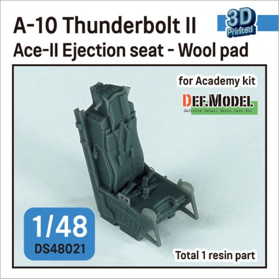 1/48 Fairchild Republic A-10 Thunderbolt II Ace-II Ejection Seat (Wool pad) for Academy kit