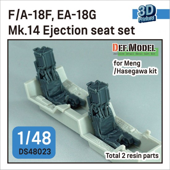 1/48 F/A-18F, EA-18G Super Hornet Mk.14 Seat set for Meng/Hasegawa kit
