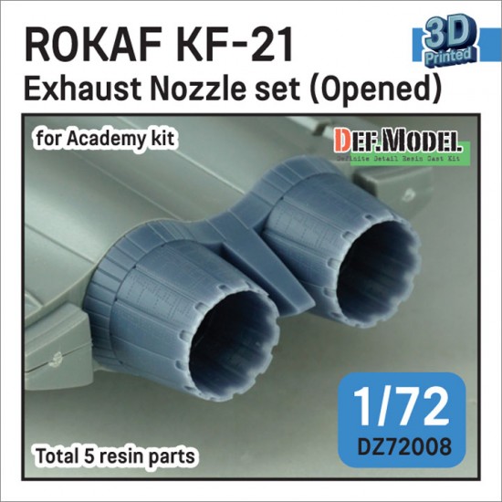 1/72 ROKAF KAI KF-21 Boramae Nozzle set (Opened)