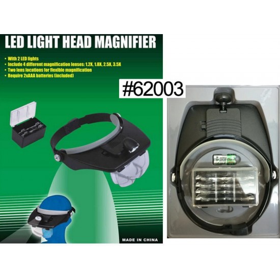 Interchangeable Lenses - Deluxe MagVisor w/LED
