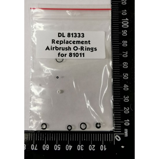 O Rings Set for DL81011 Dual Action Trigger Airbrush