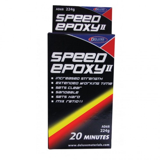 Speed Epoxy II Vol.1 - 20 Minutes Adhesive & Hardener (2 x 224g)