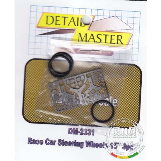 Detail Master 1/24 Race Car Steering Wheel 15