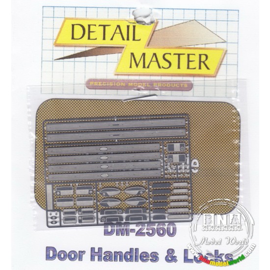 1/24 Door Handles and Locks