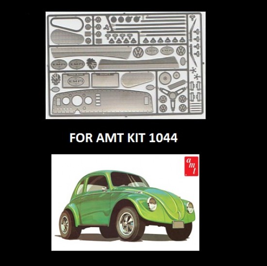 1/25 Volkswagen Beetle "Superbug Gasser" Detail Set for AMT kit #1044