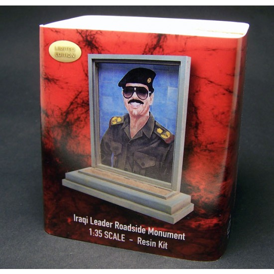 1/35 Iraqi Leader Monument  (2 resin castings plus printed images)