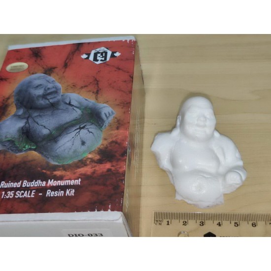 1/35 Ruined Buddha Monument (1 resin casting)