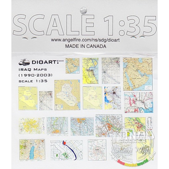 1/35 Modern Iraq Maps 