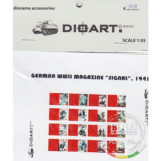 1/35 WWII German WWII "SIGNAL" Magazines,1941