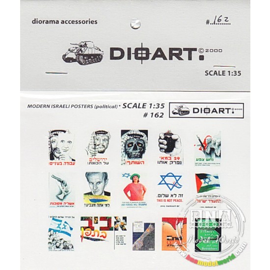 1/35 Modern Israeli Posters (Political)