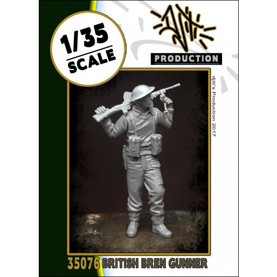 1/35 WWII British Bren Gunner w/Machine Gun