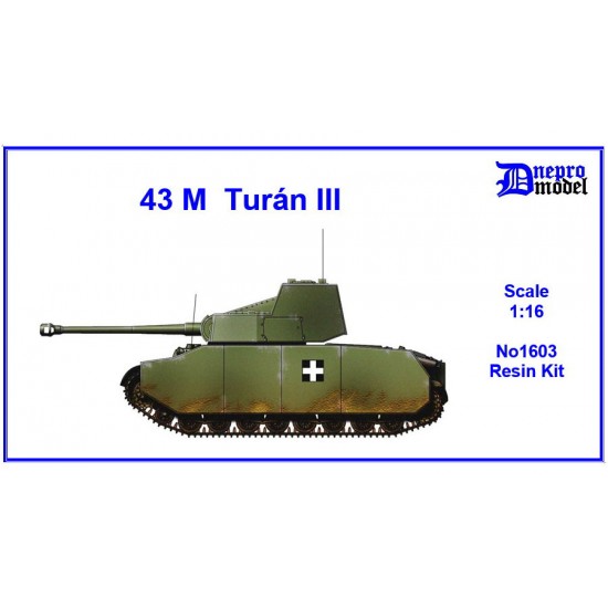 1/16 WWII 43M Turan III Resin Kit