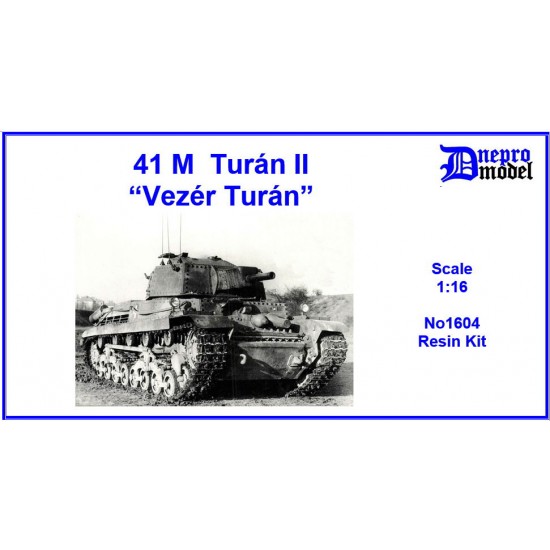 1/16 WWII 41M Turan II "Vezer Turan" Resin Kit