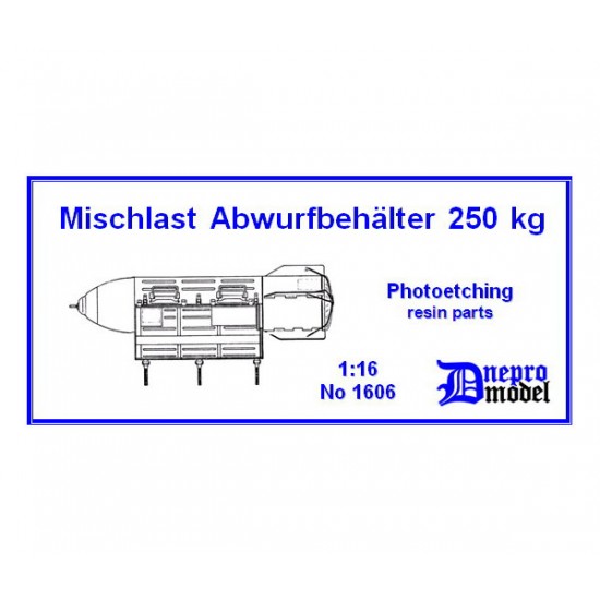 1/16 Mischlast Abwurfbehalter 250kg