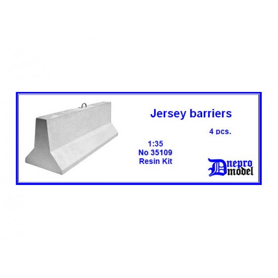 1/35 Jersey Barriers (4pcs)