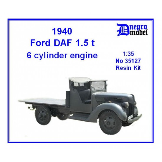 1/35 1940 Ford DAF 1.5t 6 Cylinder Engine Resin Kit