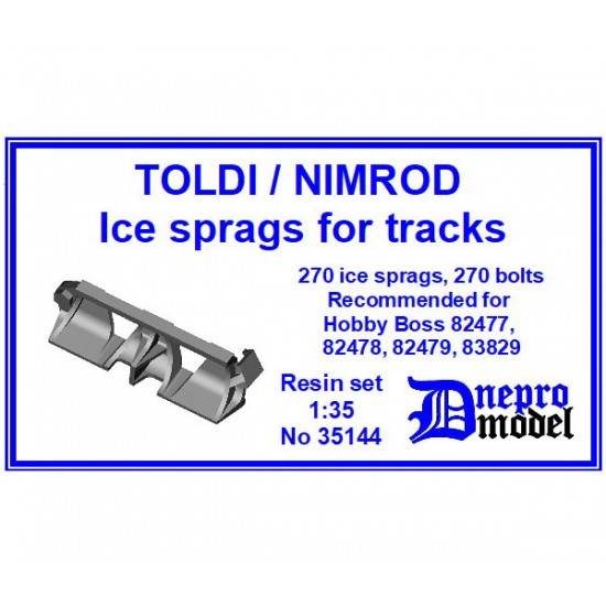 1/35 Tracks Toldi/Nimrod Ice Sprags for Hobby Boss kits #82477/82478/82479/83829