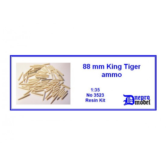 1/35 WWII 88mm King Tiger Ammo