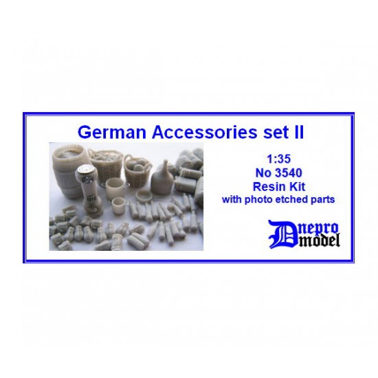 1/35 WWII German Accessories Set II