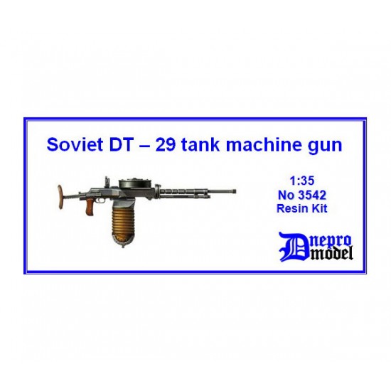 1/35 WWII Soviet Dt-29 Tank Machine Gun