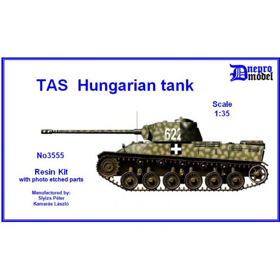1/35 WWII TAS Hungarian Tank Resin Kit
