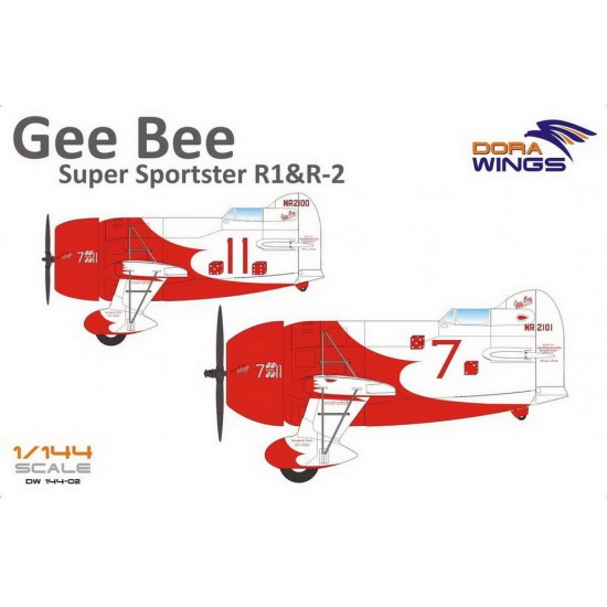 1/144 Gee Bee Super Sportster R1&R-2 (2 in 1)