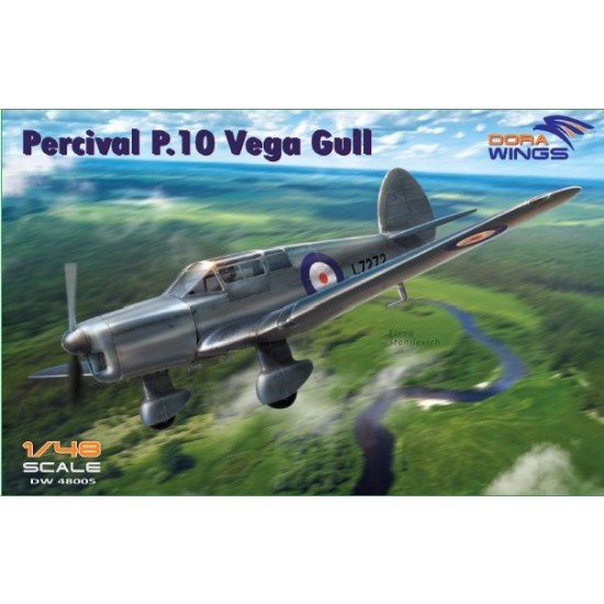 1/48 Percival P.10 Vega Gull (military service)