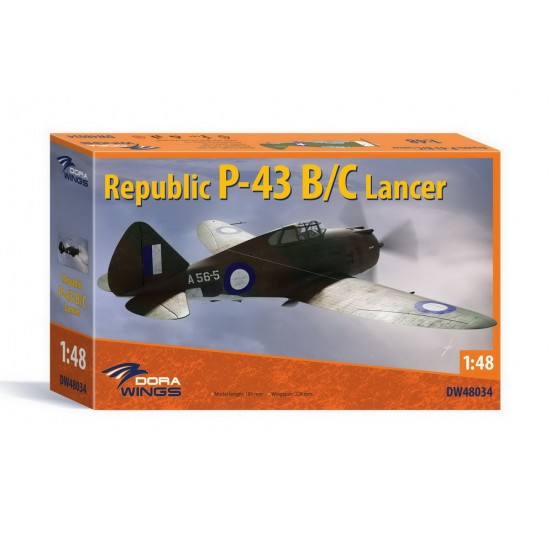 1/48 Republic P-43B/C Lancer Reconnaissance Aircraft