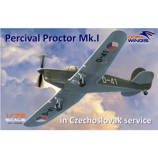 1/72 Percival Proctor Mk.1 in Czechoslovakia Service