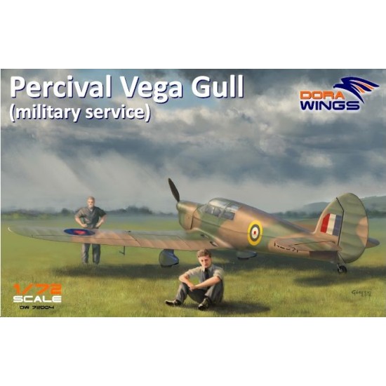 1/72 Percival Vega Gull (military service)