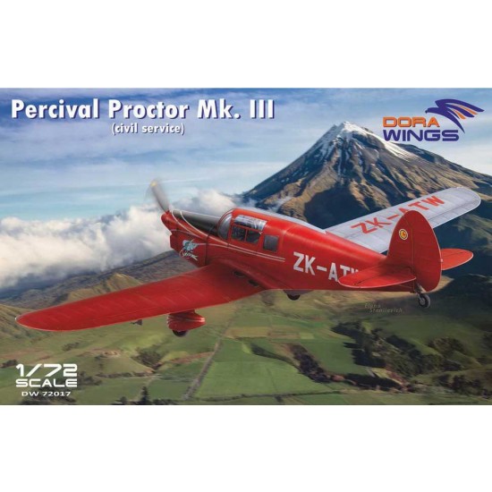 1/72 Percival Proctor Mk.III (civil registration)