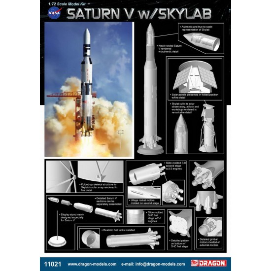 1/72 Saturn V with Skylab