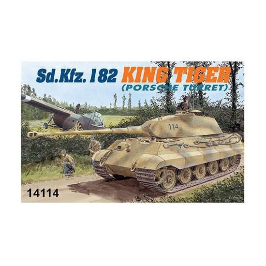 1/144 SdKfz. 182 King Tiger Porsche Turret