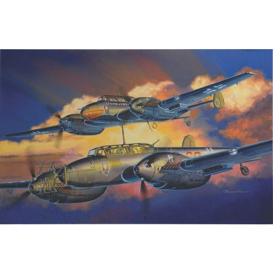 1/32 Messerschmitt Bf-110D/E Night Fighter - Wing Tech Series