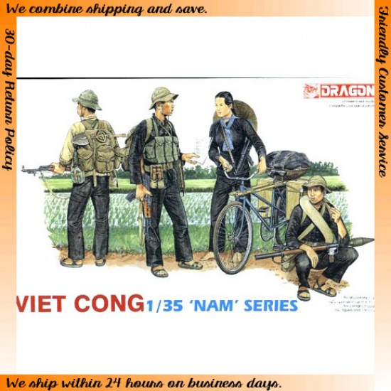 1/35 Viet Cong Figure Set