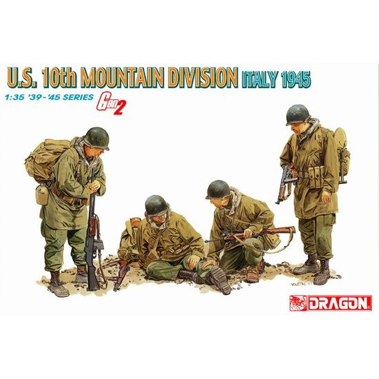 1/35 Gen 2: US Army, 10th Mountain Division, Italy 1945